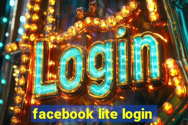 facebook lite login